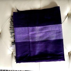 Purple scarf